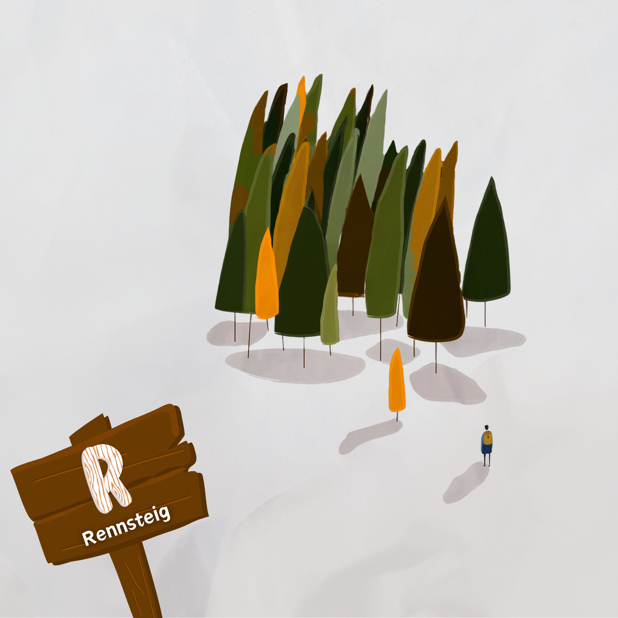 Rennsteig-Baum (Zertifikat per Post)